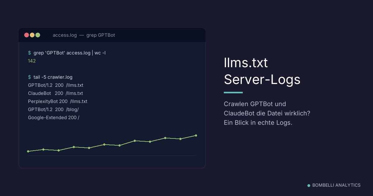 llms.txt Server-Log-Test