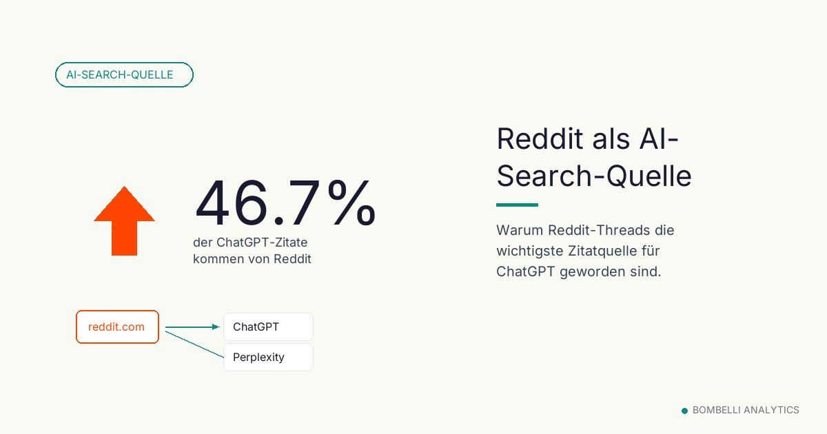 Reddit als AI-Search-Infrastruktur
